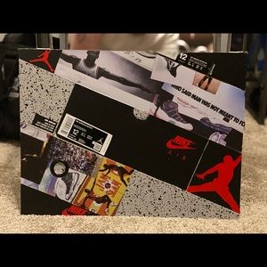 Custom Jordan Shoe Box Wall Art - “Five-Eight”